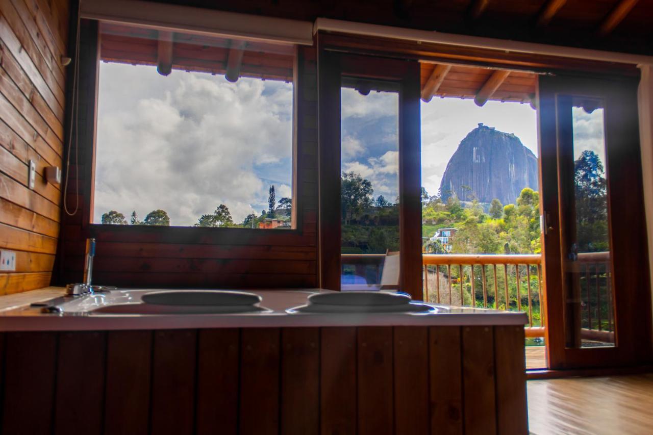Sotavento Cabañas Guatapé Exterior foto