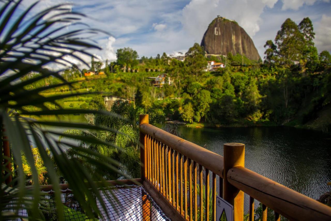 Sotavento Cabañas Guatapé Exterior foto
