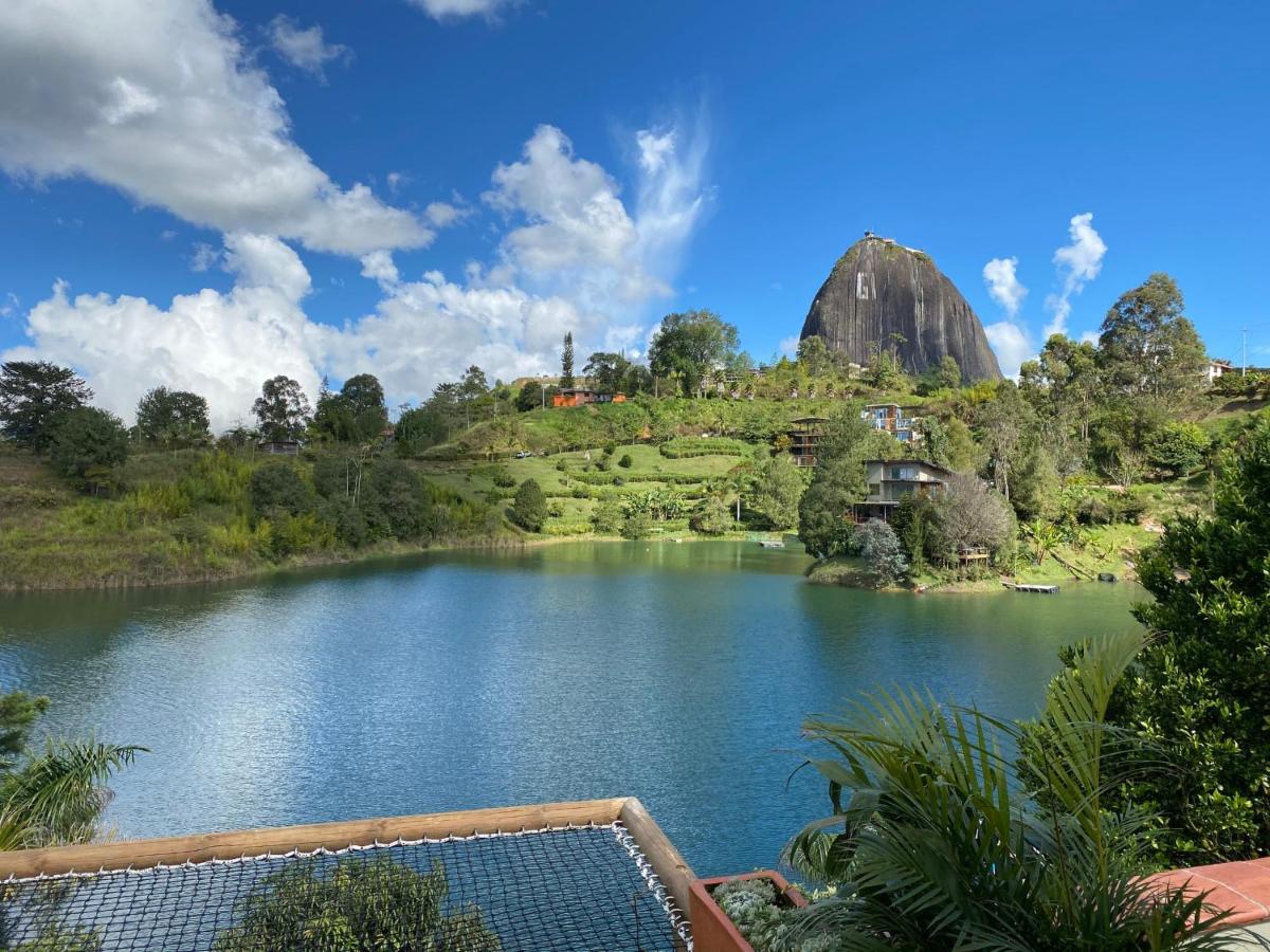 Sotavento Cabañas Guatapé Exterior foto